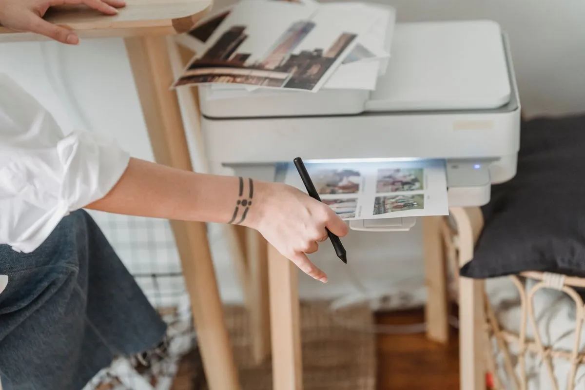 Printing photos on paper at home